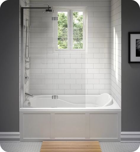 Freestanding tub shower combo