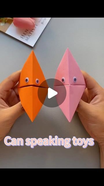 Crafts For 9 Year Boys, Paper Animals Ideas, Paper Crafts Origami Simple, Diy Kids Crafts Easy Simple, Easy Activity For Kids, Origami For Kids Step By Step, Oragami Ideas Cute Easy For Kids, Easy Art And Craft Ideas For Kids, Kids Crafts Videos