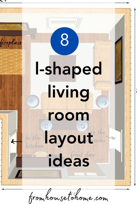 L-Shaped Living Room Layout Ideas: How To Arrange Your Furniture | Decorating Ideas Difficult Living Room Layout, Living Room Designs Rectangular, Sofa With Chaise Living Room Layout, L Shaped Sofa Living Room Layout, Weird Shaped Living Room, Rectangle Living Room Design, Odd Shaped Living Room, Long Rectangle Living Room Layout, L Shape Living Room