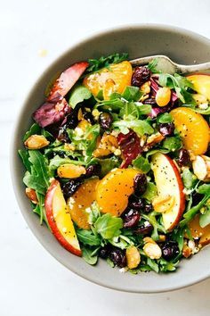 Poppyseed Salad, Mandarin Salad, Almond Salad, Mandarin Orange Salad, Recipe Developer, Greens Salad, Poppyseed Dressing, Italian Chopped Salad, Citrus Dressing