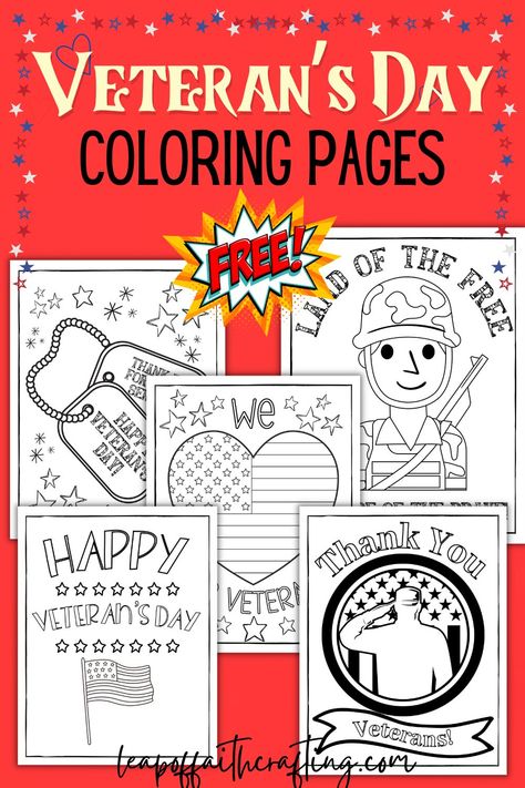 Veteran’s Day Craft Preschool, 1st Grade Veterans Day Activities, Veteran's Day Art Kids, Veteran Day Activities For Kids, Veterans Day Activity Kindergarten, Veterans Day Projects For Elementary, Veterans Day 1st Grade, Veterans Day Coloring Pages Free Printable, Veterans Day Activities For Kids Free Printable