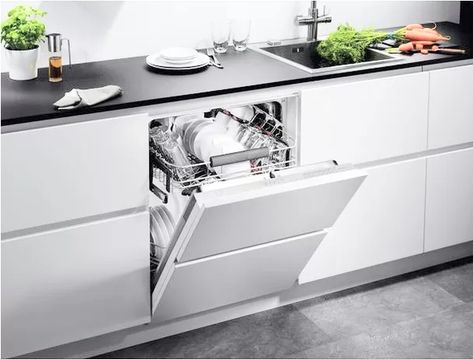 Is it worth it to use a #StainlessSteelDishwasher? Absolutely yes, dishwashers are always an extraordinary comfort. Also check here other #LatestKitchenAppliances Best Dishwasher, Fully Integrated Dishwasher, Black Dishwasher, Integrated Fridge Freezer, Laundry Washing Machine, Integrated Fridge, Washer Machine, Built In Dishwasher, Integrated Dishwasher