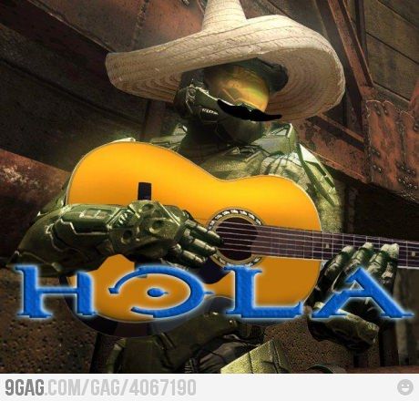 Hola! Halo Funny, Raiden Metal Gear, Halo Master Chief, Halo Game, Red Vs Blue, Smosh, Rooster Teeth, Gaming Memes, Really Funny Pictures