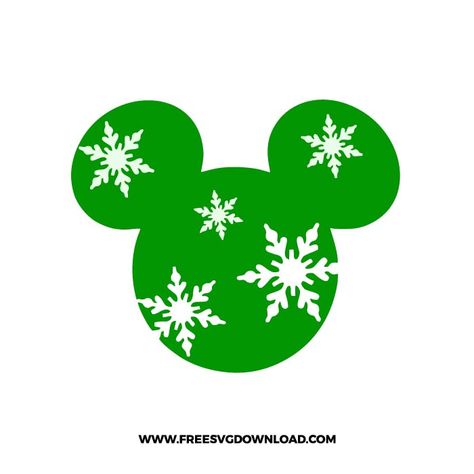 Mickey Snowflake, Disney Svgs, Disney Christmas Svg, Snowflakes Svg, Snowflake Svg, Disney Free, Mickey Christmas, Free Svg Files, Tree Svg