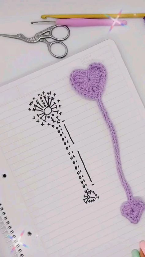 Easy Crochet Bookmarks, Bookmark Easy, Bookmark Crochet, Crochet Bookmark Pattern, Crochet Bookmark, Pola Amigurumi, Form Crochet, Crochet Bookmarks, Crochet Stitches For Beginners