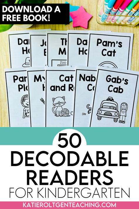 decodable readers kindergarten free Decodable Readers Kindergarten Free Printable, Kindergarten Decodable Readers, Free Printable Decodable Books, Cvc Decodable Readers Free, Free Decodable Readers, Decodable Readers Kindergarten, Kindergarten Reading Centers, Books For Kindergarten, Reading Inspiration