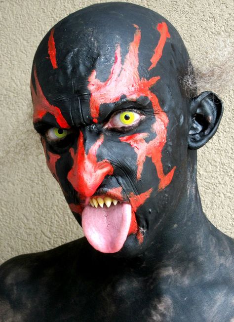 Insidious demon Insidious Demon, Horror Movie Monsters, Haunt Makeup, Haunted House Makeup, Scary Demon, Hell Hounds, Demon Makeup, Zombie Eyes, Spfx Makeup