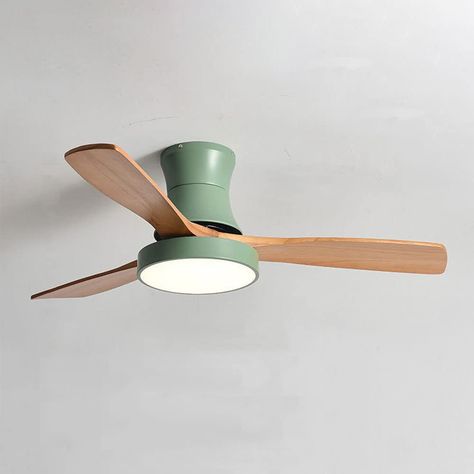 PRICES MAY VARY. ✨[Modern Ceiling Fan With Lights]: The low profile ceiling fan with the light size is 36 x 36 x 12.2 Inches. Quiet DC motor makes 75% more energy-efficient, 3 Wood blades. Ideal fan light for outdoor patio porch and indoor kitchen bedroom office and small room. ✨[LED Ceiling Fan]: Novel Design, Ultra-Light High-Tech Standards, Bring Natural Light to Any Part of The Bedroom, 6-Speed Wind Speed, Can Drive The air in The Room, So That Indoor air Circulation. 3 different color tempe Globe Light Ceiling Fan, Wood Fans Ceiling, Fan Bedroom Ceiling, Cute Ceiling Fans, Girls Room Ceiling Fan, Pretty Ceiling Fan, Bedroom Ceiling Fan Ideas, Aesthetic Ceiling Fan, Mid Century Fan