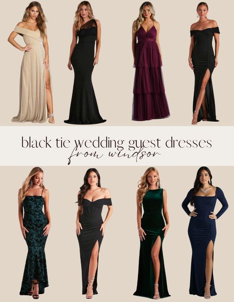 Black tie wedding guest dress under $100! Black tie, black tie dress, black tie wedding, formal dress, formal event dress, gala dress, maxi dress, black tie event, wedding guest dress, winter wedding guest dress, under $100 Formal Winter Wedding Guest Dress Lulus, Wedding Guest Dress Summer Formal, Black Tie Wedding Guest Dress Fall, Black Tie Dress Code Women, Black Tie Wedding Guest Attire, Dress Winter Wedding Guest, Black Tie Wedding Guest Dress Summer, Black Wedding Guest Outfits, Wedding Guest Dress Winter