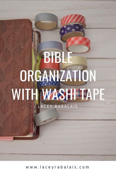 Bible Organization with Washi Tape Washi Tape In Bible, Washi Tape Bible Tabs Diy, Bible Washi Tape Ideas, Bible Journaling Washi Tape Ideas, Bible Wrecking Ideas, Bible Diy Ideas, Washi Tape Bible, Bible Wrecking, Bible Goals