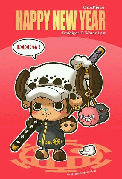 Chopper Law Trafalgar Law And Chopper, Tony Tony Chopper Cute, Chopper And Law, New Year Anime, One Piece Crossover, Trafalgar D Water Law, Anime Wolf Drawing, One Piece Chopper, One Piece Tattoos