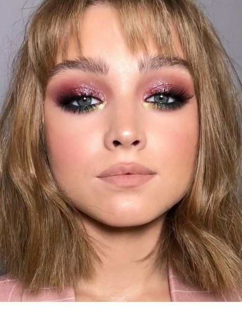 Makeup To Try, Editorial Make-up, Drag Make-up, Pink Eye Makeup, Beauty Make-up, Braut Make-up, Makijaż Smokey Eye, Makeup Guide, Make Up Looks