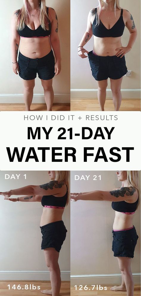 Wanna know how I lost weight fast? Water Fasting! Yes, I stopped eating for 21 Days. Click here to read all of the details - how I felt, tips and tricks to make it 21 days, plus what not to do on a water fast! Before And After Diet, 21 Day Fast, Daily Diet Plan, 500 Calorie Meals, 5 Day Fast, Best Diet Foods, How I Lost Weight, Healthy Cocktails, Fast Day