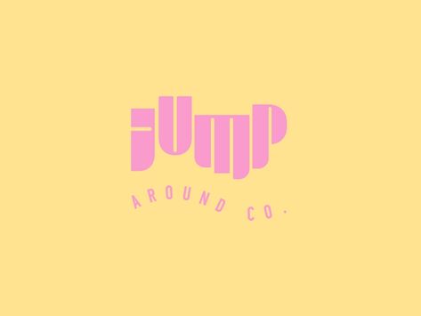 Jump Around Co. Logo Rough by Katrina Lenzly on Dribbble Letters Logo, Jump Around, Co Logo, Letter Logo, Global Community, Creative Professional, Neon Signs, Neon, Branding