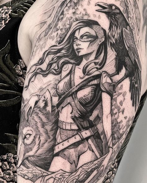 Eikthyrnir Tattoo, Norse Tattoo, Norse Mythology, Tattoo Sketches, Instagram Sign, Portrait Tattoo, Welcome Back, Tattoo Ideas, Tattoo Designs