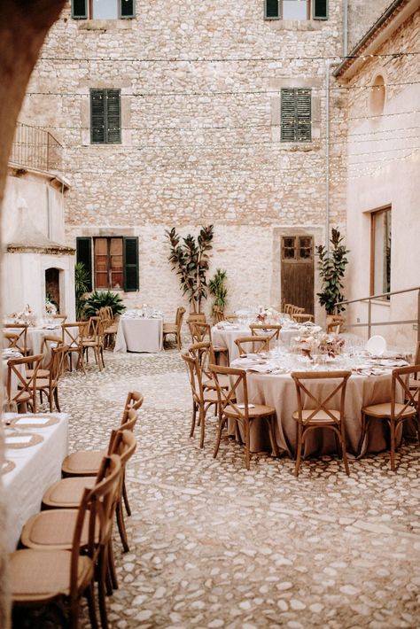 Finca Morneta Wedding Venue, Mallorca | Balearic Islands, Spain Wedding Table Set, Outdoor Wedding Tables, Mallorca Wedding, Olive Wedding, Rustic Outdoor Wedding, Wedding Spain, Rustic Wedding Venues, Wedding Event Venues, Destination Wedding Venues