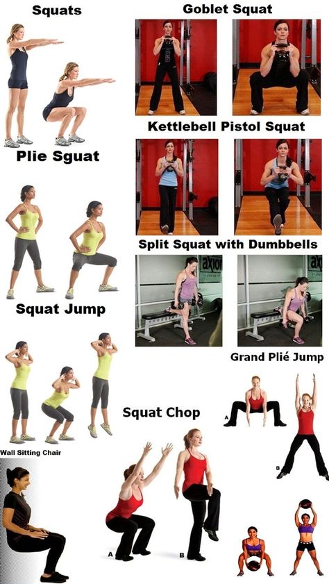 Do you do squats? They are great because there's so many ways to do them! Click to find out our Top 10 Squat Variations to build, sculpt, and lift your butt and give you the curves you want! #RippedNFit Squat Types, Different Types Of Squats, Beginner Crossfit, Crossfit Workouts For Beginners, Types Of Squats, Squat Variations, Crossfit Workouts, Motivation Fitness, Keep Fit