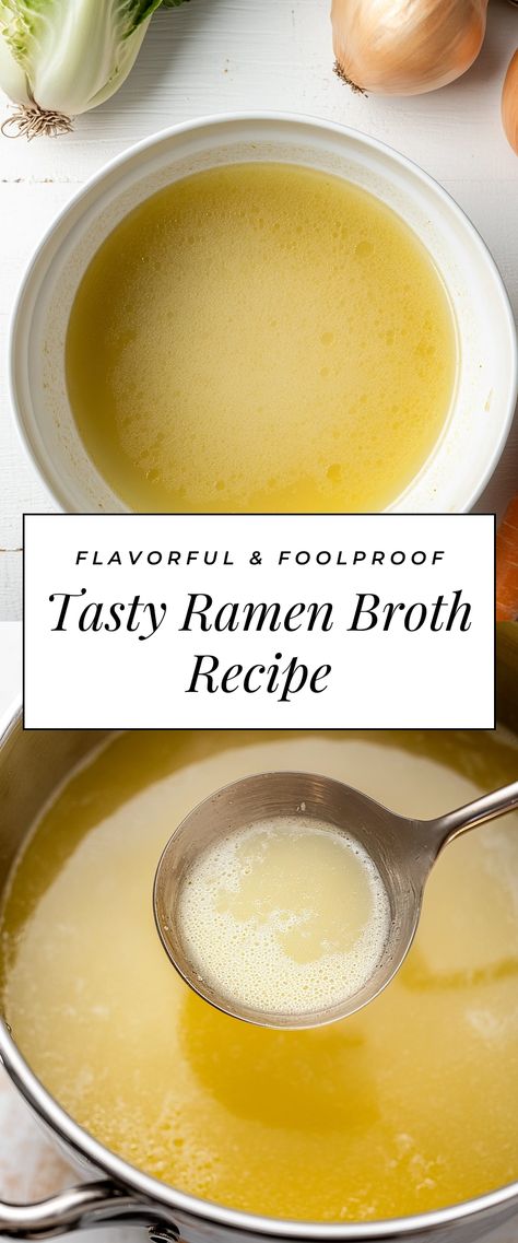 Image for Tasty Ramen Broth Recipe Ramen Recipes Broth, Make Your Own Ramen Noodles, Pho Ramen Noodle Recipes, How To Make Ramen Better, Ramen Noodle Bar Party, Ramen Broth Recipe Easy, Easy Ramen Broth, Home Made Ramen Noodles, Gf Ramen