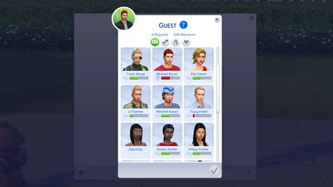 Mod The Sims - Longer Parties & More Guests Free Sims 4, Velvet Hat, A Script, Sims 4 Game, Black Party, Party Guests, Sims 4 Mods, Sims Cc, The Sims