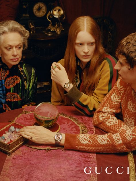 Jewellery Campaign, Gucci Ad, Gucci 2018, Gucci Campaign, Tippi Hedren, Gucci Baby, Mode Editorials, Gucci Jewelry, Witch Fashion