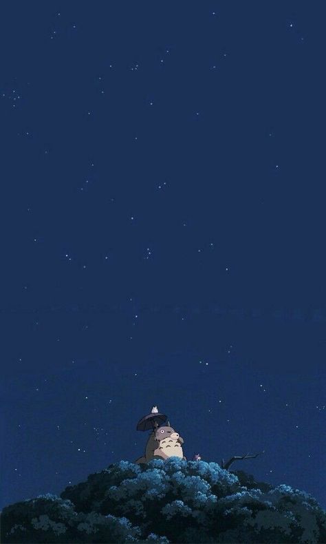 Iphone Wallpaper Totoro, Studio Ghibli Films, Art Studio Ghibli, Wallpaper Studio, Studio Ghibli Background, Ghibli Artwork, Studio Ghibli Movies, Studio Ghibli Art, Wallpaper Tumblr