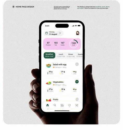 Smart Plates: AI generator, Meal planner | Mobile App Mobile App Ideas, Meal Planner App, Mobile App Landing Page, Creative Ui Design, Social App Design, Ux Tips, Mobile Login, Nutrition App, App Redesign