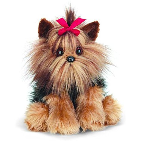 Toy Yorkie, Realistic Stuffed Animals, Dog Stuffed Animal, Yorkie Dogs, Teddy Bear Stuffed Animal, Yorkie Puppy, Little Puppies, Cute Stuffed Animals, Bear Stuffed Animal