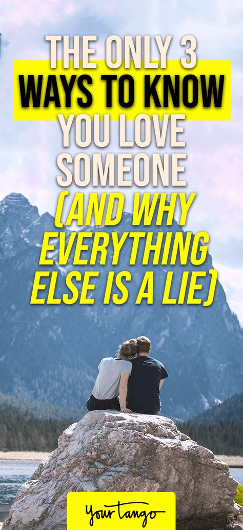 How do you know you love someone? You've probably heard tons of advice on the topic, but there are only 3 real ways to tell for sure. #love #howto Loving Someone Quotes, When Someone Loves You, Love You Boyfriend, Long Lost Love, My Future Job, I Love Someone, Love Someone, If You Love Someone, O Love