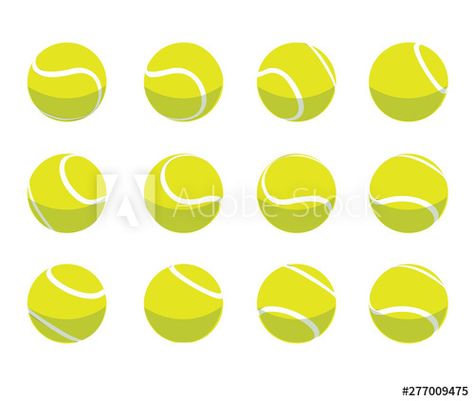 Tennis Ball Illustration, Ball Illustration, Room Illustration, Tennis Balls, Tennis Ball, 3d Illustration, Adobe Stock, Spinning, Art Inspo