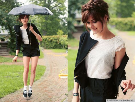 Hot Rainy Day Outfit, Ways To Style Your Hair, Rainy Day Hairstyles, Milkmaid Braid, Ankle Sock, Different Hairstyles, Rainy Day Outfit, Day Outfit, It's Hot