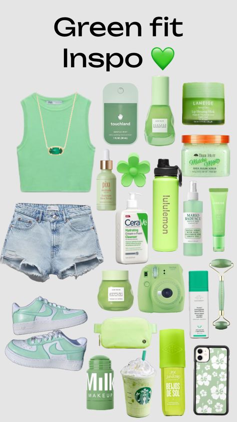 #preppy #greenpreppy #fitinspo #green #preppyfit #preppyinspogreen #greenpreppy #outfit Green Preppy, Mario Badescu Skin Care, Green Fits, Mario Badescu, Tree Hut, Preppy Outfit, Fitness Inspo, Sugar Scrub, Green Tea