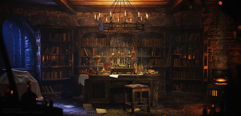 Alchemist CG Boost challenge by Vjekoslav KiralyAs the topic of the challenge was "alchemist" I decided to create this medieval fantasyish laboratory I wanted it to be a bit dreamy and warm. It took me about 35-40 hours to finish the whole scene about 3-5 hours a day for 10 days. Of course there a a dozen of things I would still change and pimp around but it would take days months years because work like this is never finished :) 90% of the image is raw beauty render I added a few tiny fixes in Medieval Laboratory, Alchemist Workshop, Alchemist Room, Fantasy Study, Hogwarts Classes, Fantasy Backgrounds, Fantasy Maps, Fantasy Background, Days And Months