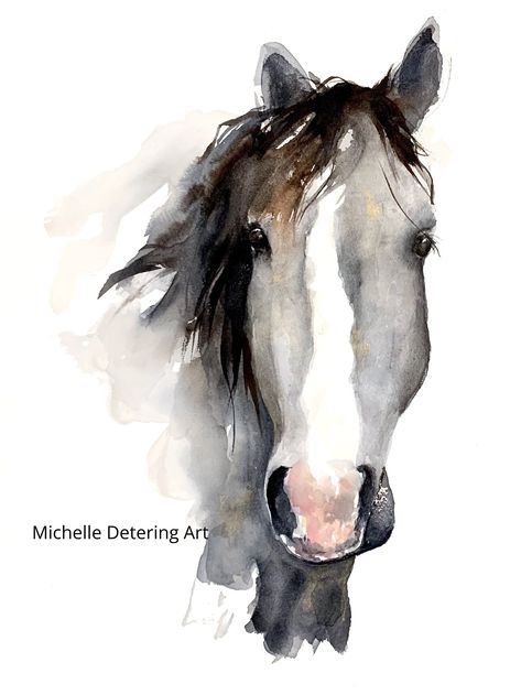 Title: Wild Mustang II SIZE: 5"X7" or 8"X10" or 11"x14"  Custom larger Sizes available contact seller for pricing.  PAPER: 100% Cotton Fine Art Paper Orientation: Vertical/Portrait A watercolor print from my original watercolor of a Wild Mustang painted from Teddy Rosevelt National Park in North Dakota.  click here to return to my shop: https://www.etsy.com/shop/BelleLuneArts  This is a giclee print of an original watercolor.  All purchased items are packed by me and shipped in sturdy moisture-r Wild Horse Painting, Watercolor Horse Painting, Horse Watercolor, Horse Artwork, Mustang Ii, Watercolor Paintings For Beginners, Lansing Mi, Horse Horse, Watercolor Horse