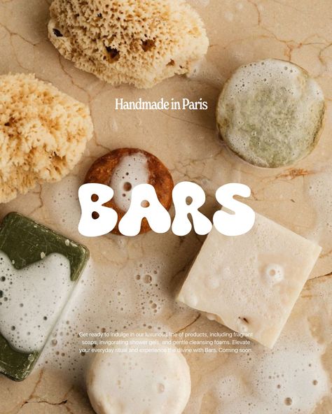 BARS🫧 This was too good a brief to not hop on💙 Handmade vegan bar soaps that smell like heaven! brief by @modernbrief #modernbriefbars Bar Soap Aesthetic, Cute Logo Design Ideas, Body Care Logo, Brand Marketing Ideas, Soap Commercial, Soap Branding, Soap Aesthetic, Soap Logo, Soap Package