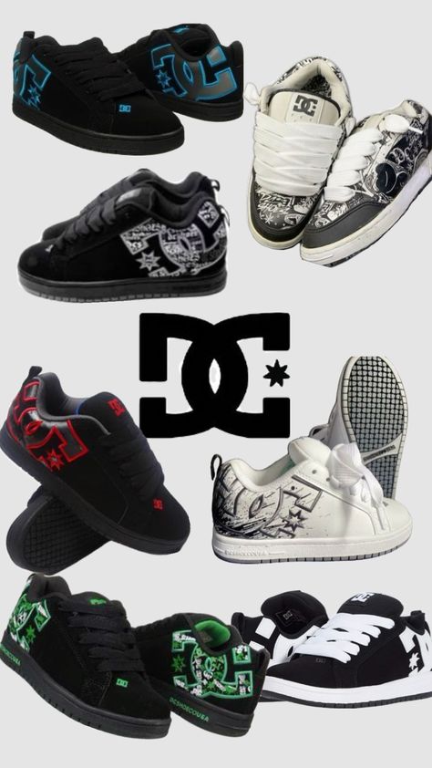 #dcshoes #shoes #sneakers #inspo Dc Sneakers, Baggy Outfit Ideas, Trashy Outfits, Shoes Wallpaper, 2000s Clothes, Pretty Shoes Sneakers, Jordan Shoes Retro, Outfit Inspo Casual, Fresh Shoes