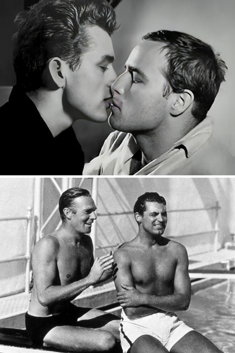 So, here are some Old Hollywood stars you probably didn’t know were LGBTQ. Celebrity Couples Kiss, Gay Celebrities Actor, Queer Celebrities, Manifest Man, Gay Actors, 1950s Movie Stars, Peony Care, Old Hollywood Actors, Gay Celebrities