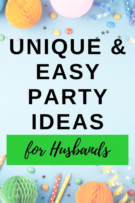 If you are planning to give a birthday surprise to your husband, we have got you covered. Check out this amazing list of unique birthday ideas for husbands that he will love. Husbands Surprise Birthday Ideas, 37 Birthday Party Ideas For Husband, Surprise Birthday Dinner For Him, Husband 35th Birthday Ideas, 42 Birthday Ideas For Men, Birthday Decor Ideas For Husband, Husband Surprise Birthday Party, 37th Birthday Ideas For Men, 33 Birthday Ideas Man