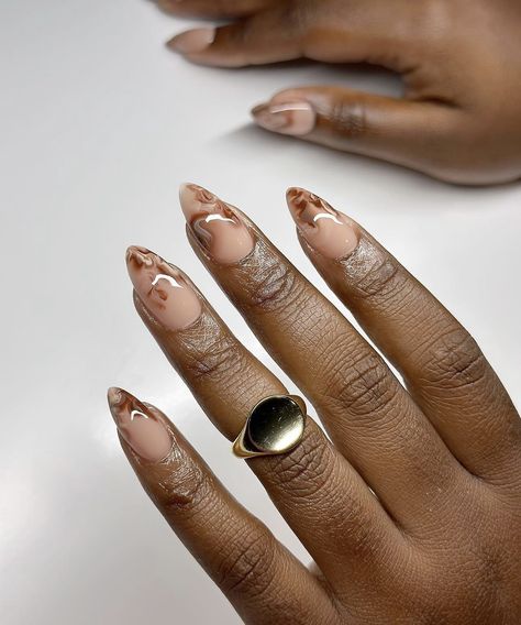 Brown Acrylics, Beyonce Nails, Lady Nails, Nails Brown, Water Color Nails, Nails Inspired, Acrylic Toes, Acrylic Toe Nails, Gel Nails Diy