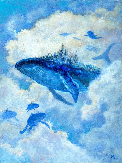 the Aviary Whale Aesthetic, Sea Creatures Art, Anime City, Whale Art, Speculative Fiction, Dungeons And Dragons Homebrew, Big Art, Creature Concept Art, Environment Concept Art