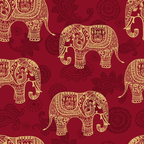 Elefante Hindu, Wallpaper Indian, Paisley Elephant, Elephant Wallpaper, Elephant Shower, Paisley Wallpaper, Drop Cloth Curtains, Indian Patterns, By Any Means Necessary