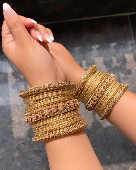 Indiatrend on Instagram: “Our Mauli Bangles are only $40 for both hands!! Head over to the website for all 14 colours!! ​************************************* For…” Indian Jewelry Bangles, South Indian Bangles Designs, Gold Bangles Indian Design Traditional, Indian Bangles Aesthetic, South Indian Bangles, Desi Bangles, Bangles Aesthetic, Indian Bridal Bangles, Indian Wedding Bangles