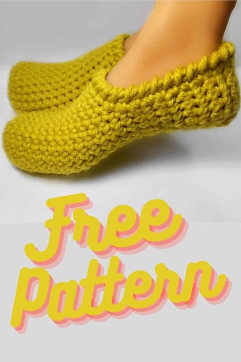 “Goldie” Pattern For Crochet Slippers – Littlejohn's Yarn Free Crochet Patterns For Women's Slippers, Easy Crochet Houseshoes, Crochet Ladies Slippers Free Pattern, Simple Crochet Slipper Pattern, Free Crochet Slipper Sock Patterns, Crochet Slippers Adult Free Pattern Tutorials, One Hour Crochet Slippers Free Pattern, Crocheted Slippers Free Pattern Ladies, Crochet Slippers Adult Free Pattern Easy