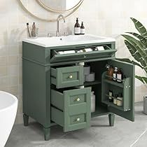 Green Bathroom Vanities, حوض الحمام, Wood Bathroom Cabinets, 36 Inch Bathroom Vanity, 36 Bathroom Vanity, 30 Bathroom Vanity, Bathroom Sink Cabinets, Modern Bathroom Sink, Wood Bathroom Vanity