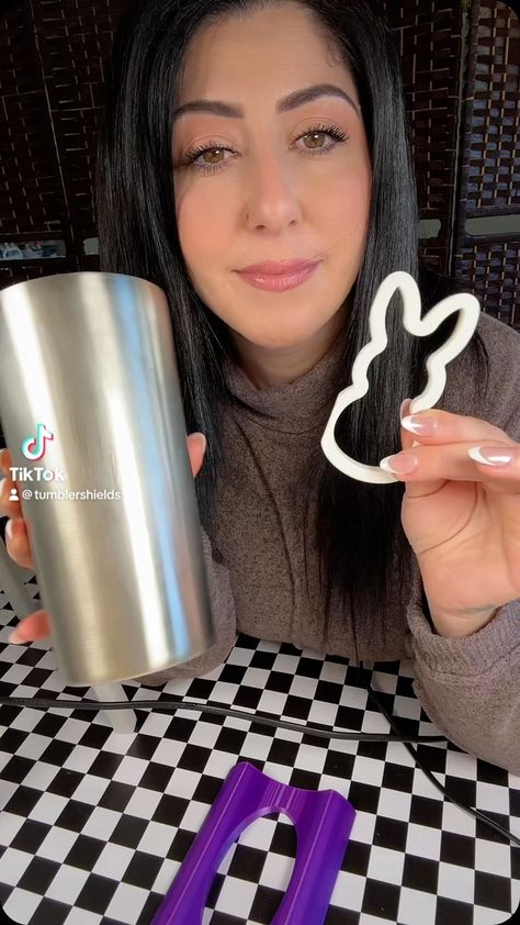 Rula | Answering a few questions about our new handles! #tumblertutorial #tumblersupplies #tumblercups #tumblermaker #tumblerhacks #glitter... | Instagram March 5, Tumbler Cups, Custom Tumblers, 3d Printing, Tumbler, This Is Us, Handles, Cricut, Glitter