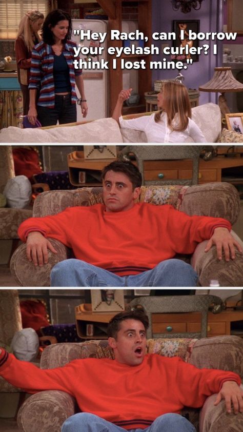 Funniest Friends Episodes, Joey Quotes, Joey And Phoebe, Joey Friends, Friends Tv Quotes, Friend Jokes, Friends Episodes, Friends Tv Series, Friends Moments