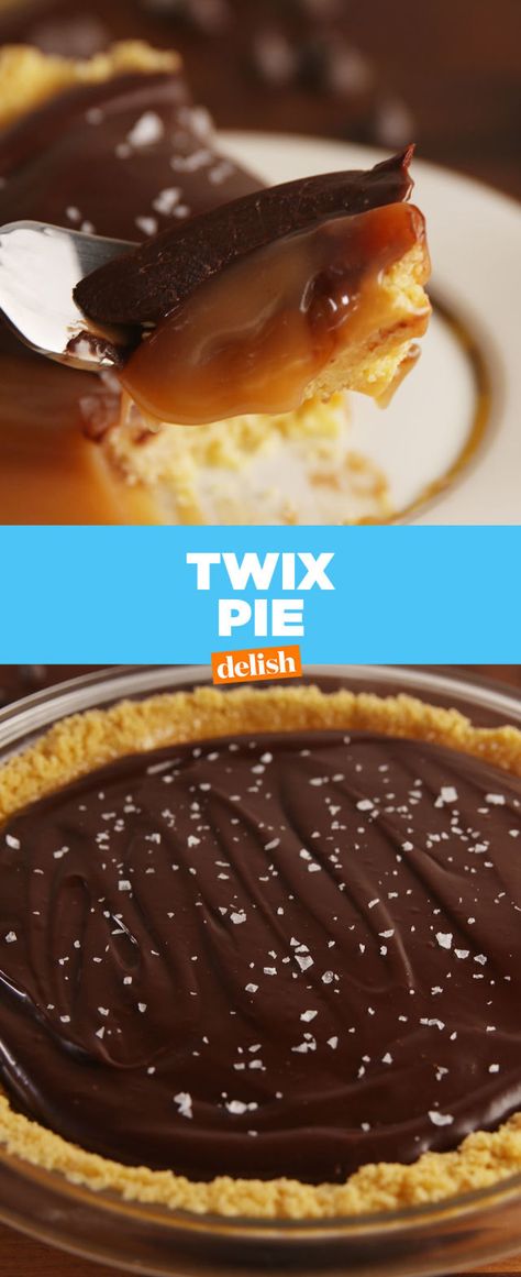 Twix Pie, Joy Cookies, Pie Chocolate, Paleo Foods, Almond Joy, Favorite Candy, Pie Dessert, Eat Well, Bread Pudding