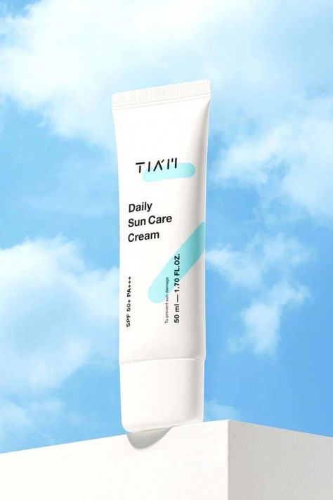 Find many great new & used options and get the best deals for TIA’M TIAM Daily Sun Care Cream 50ml SPF50+ PA+++ US Seller Fast Shipping at the best online prices at eBay! Free shipping for many products! Sun Cream Photography, Sunscreen Packaging, Sun Allergy, Improve Nutrition, Daily Sun, Skin Care Packaging, Tinted Spf, Chemical Sunscreen, Cosmetic Design