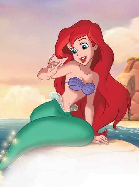 Dark Disney Princess, Princesa Ariel Disney, Ariel Wallpaper, Princesas Disney Anime, Mermaid Wallpapers, Ariel Mermaid, Cute Disney Drawings, Dark Disney, Disney Princess Ariel