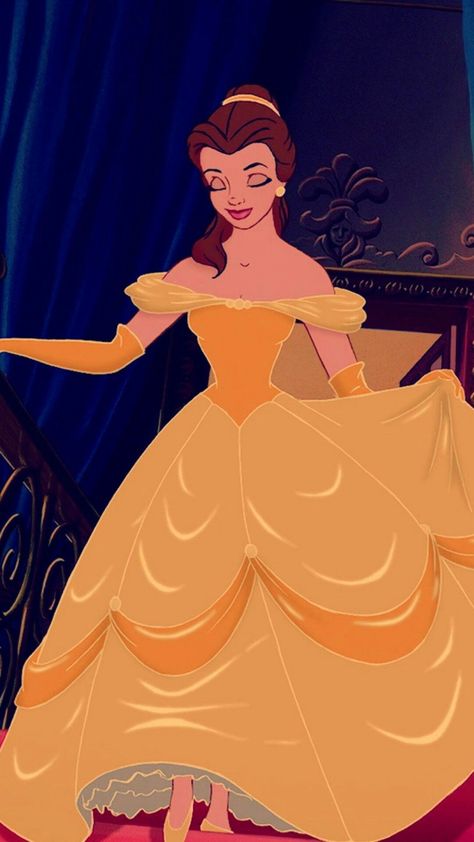 Beauty And The Beast Dress, Belle Aesthetic, Bella Disney, Official Disney Princesses, Beauty And The Beast Movie, The Beauty And The Beast, Princess Beauty, Fairy Wallpaper, Belle Beauty And The Beast