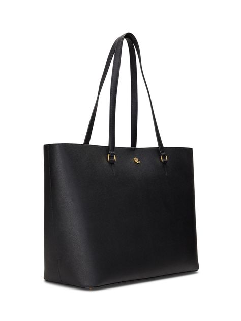 Black Handbag For School, Bags For Sixth Form, Large Purses And Bags, Large Bags For Women, Ralph Lauren Bags Handbags, Shopping Basics, Purse For School, School Handbags, Tote Bags For College